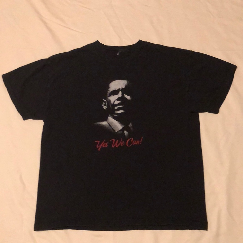 Vintage Obama “Yes We can!” T shirt size medium